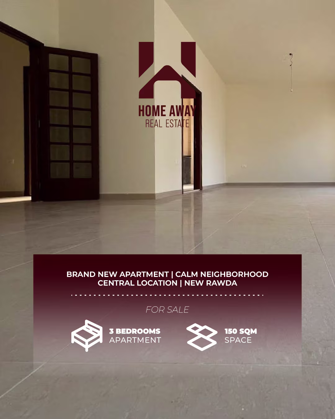 HA 134 NU 3B - Brand New Apartment for Sale in New Rawda